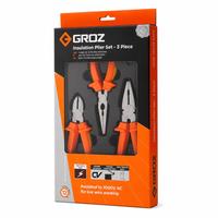 Gambar Set Tang Isolasi Listrik 3 Pcs Groz PLR/CV/ST3A 31571 - Insulation Plier Safety Alat Elektrikal dari iCan Indonesia Kota Denpasar 1 Tokopedia