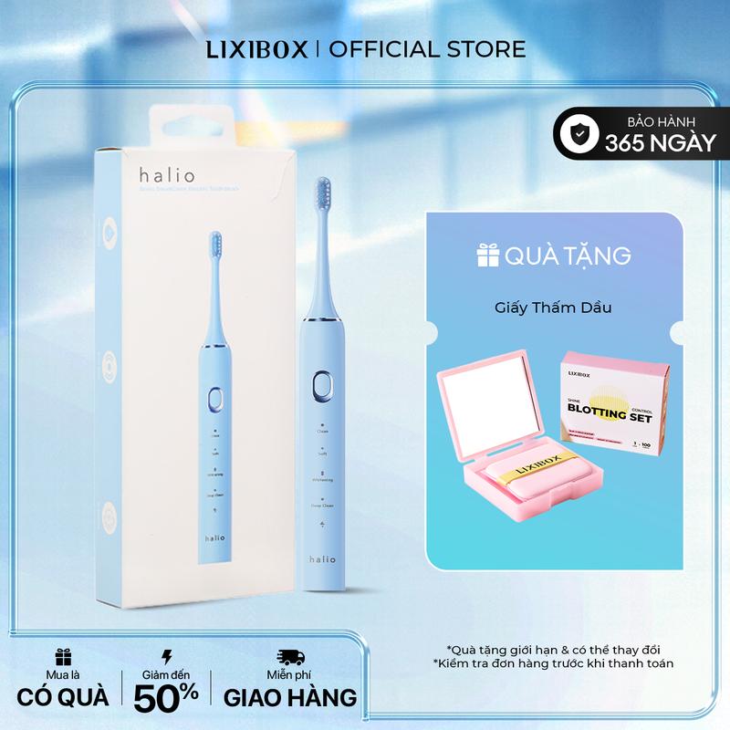 [KOL] Bàn chải điện Halio Sonic SmartClean Electric Toothbrush Với Công Nghệ Sóng Âm Sonic tần số cao