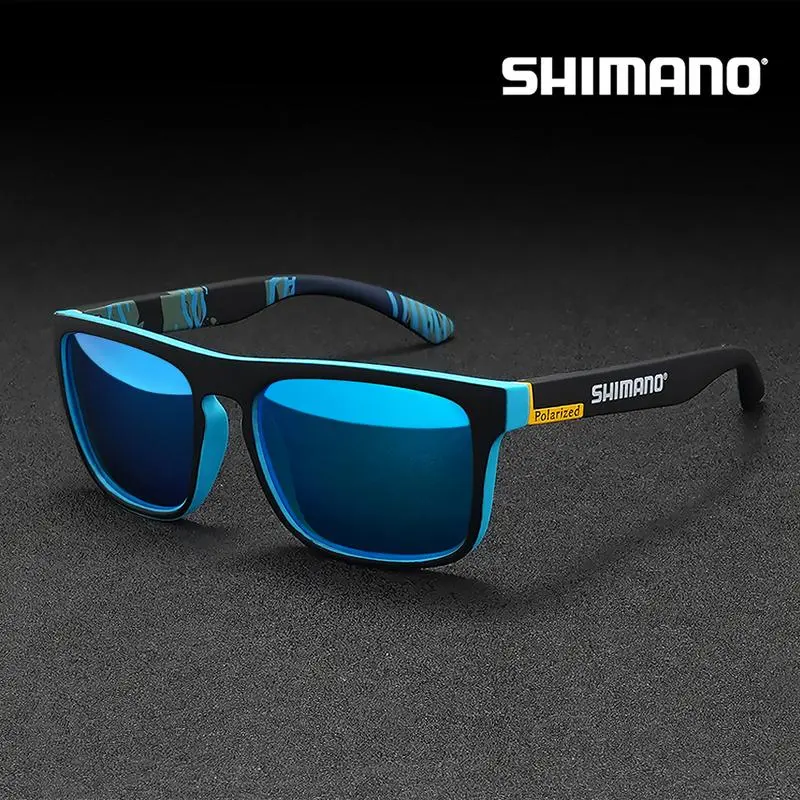 Anti-glare fishing glasses SHIMANO brand fashionable UV400 sunglasses for men and women suitable for driving hiking beach and travel, suitable for sports