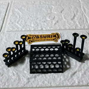 Corong miniatur 6 Not + tutup bahan pla