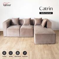 Gambar Sofa L Catrin Sofa Corner Minimalis By Vassa dari Vassa Sofa & Home Kab. Bogor 3 Tokopedia