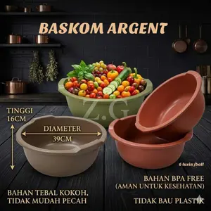 Baskom Argent/Baskom Plastik Serbaguna Bahan Premiun