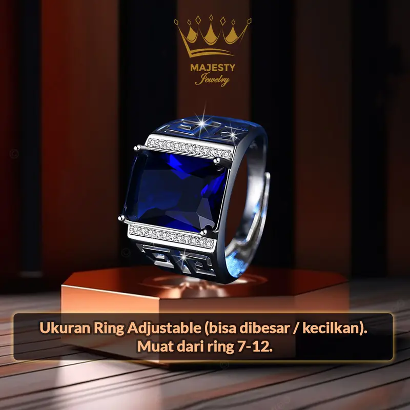 Vico Ring Bisa COD & Bisa Gratis Ongkir Cincin pria eksklusif nyaman dipakai anti luntur desain mewah eksklusif bonus kotak 0
