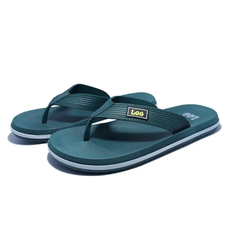Sandal Jepit Pria Wanita Kualitas Tinggi Trendy LGH Import Bahan Karet Asli Empuk Lentur Antislip Sendal casual Black simpul tan brody fleksibel random priamurah cowo sneakers cowok 3