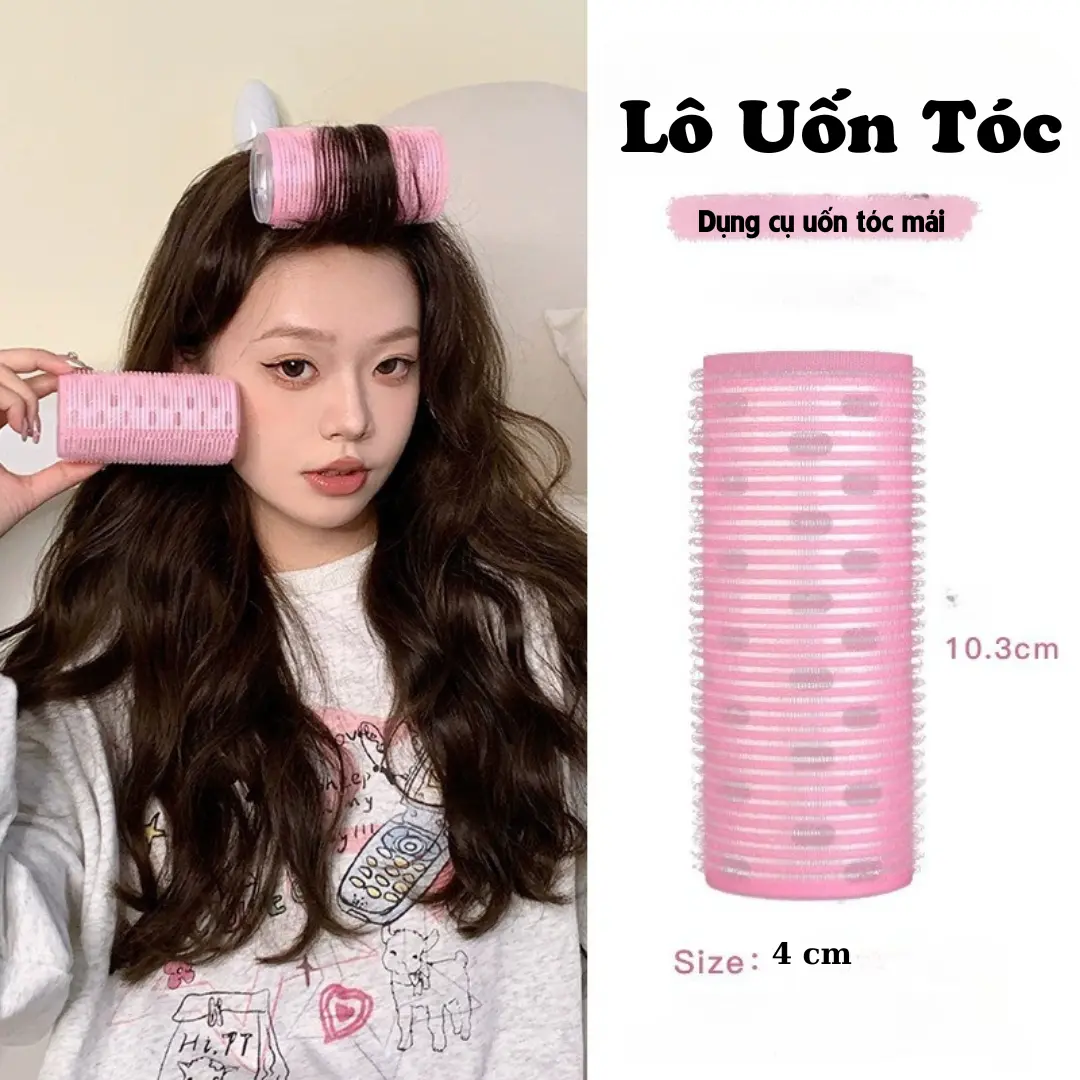 Lô Uốn Tóc – Tạo Kiểu Cực Đỉnh Tóc Xoăn Tự Nhiên Lô Uốn Tóc Xinh Xinh
