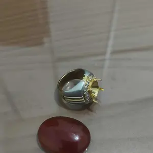 NATURAL BATU AKIK SULAIMAN MADU KRISTAL 20x30 JUMBO