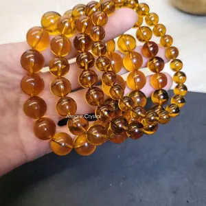 AMBER Bracelet Gelang Natural Alam Getah Pohon