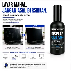Pembersih Layar Smart TV, Macbook, Layar Laptop, Monitor Gaming PC Oled Amoled Lcd Nanowerk Premium