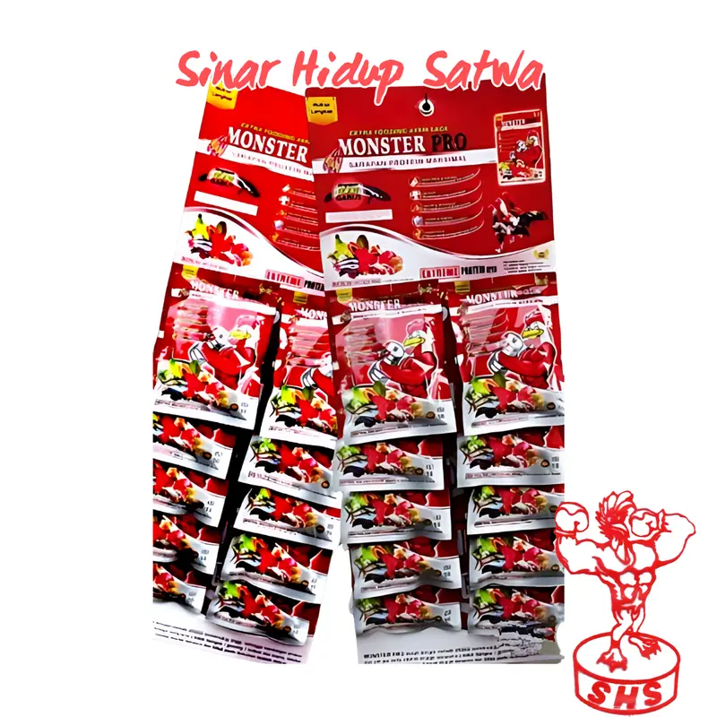 Jamu Obat Ayam Jago Monster Pro 1 rentengan 0