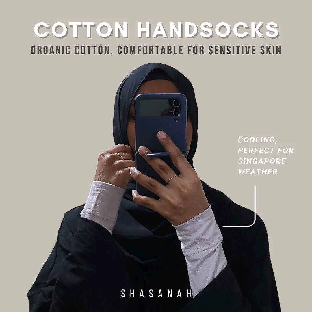COTTON COOLING HANDSOCKS LONG OR SHORT COMFORTABLE EVERYDAY WEAR