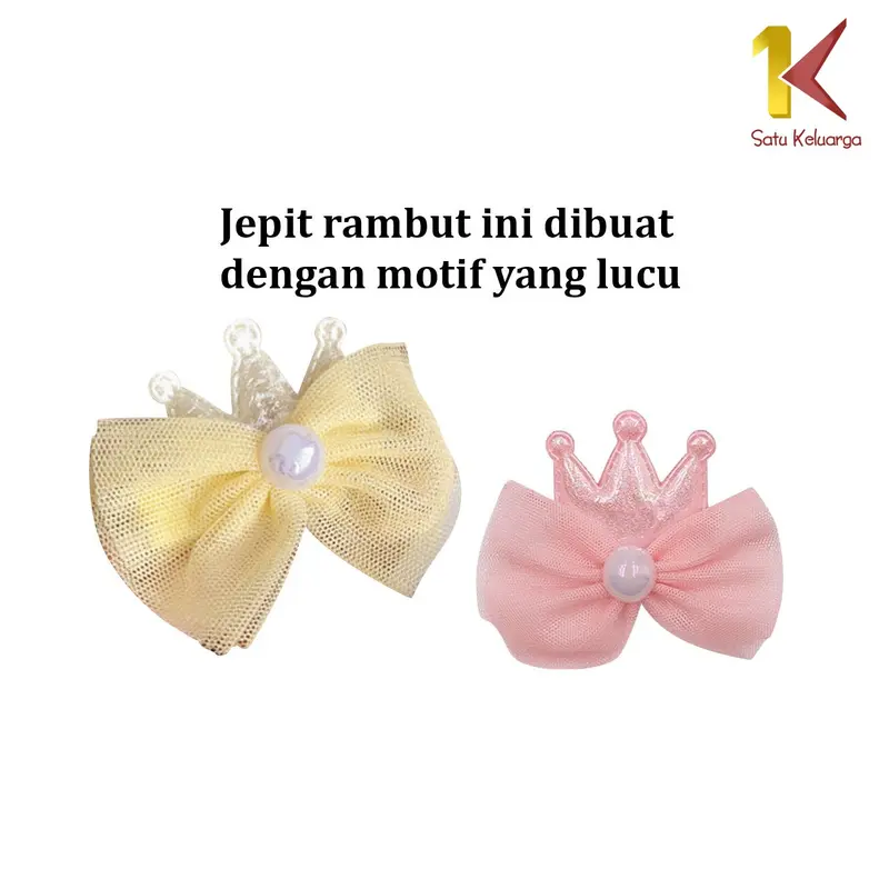[COD] SK C1082 Jepit Rambut Mahkota 10IN1 Anak Perempuan Korean Fashion 3