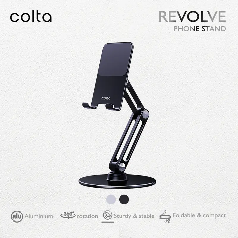 Colta P5 360 Revolve Phone/Tablet Stand Holder Aluminium Tab Dudukan 0