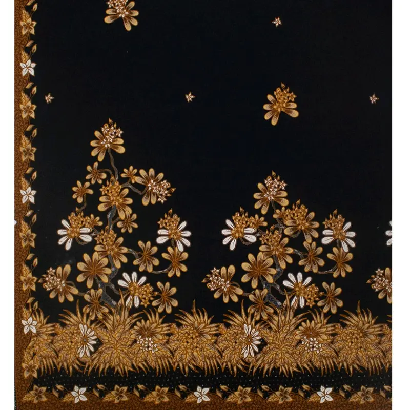 KAIN BATIK H SANTOSO HITAM MANIS 369,370,371,914,303,917,910,913 7