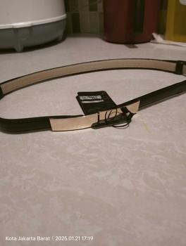 Product Review of BITZEN Ikat Pinggang Wanita Kulit Imitasi Slim Casual Warna Warni dengan Gesper Belt Outfit  Perempuan from C**d 0