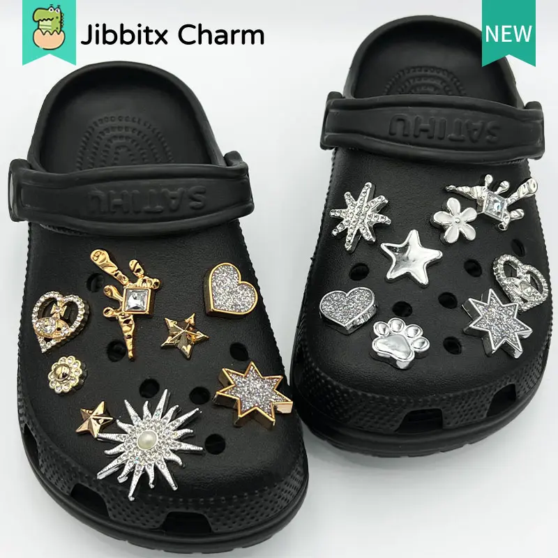 Charm Jibbits, Thời Trang, Thiết Kế Guốc, Sáng Tạo, Hoạt Hình Dễ Thương, Họa Tiết Đầy Màu Sắc, Thích Hợp Cho Giày Tự Làm, Chốt / Charm Giày / Nút Guốc 2