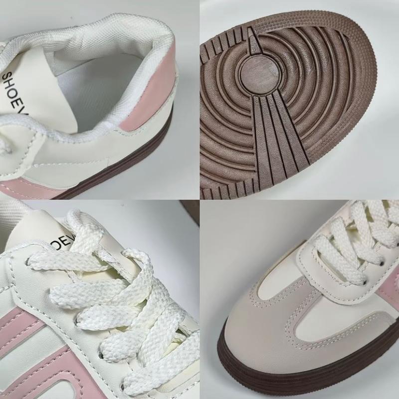 { Ketik Baru 5x } SHOEVO Sepatu wanita Forrest Gump Bergaya Shoes cewek casual hitam/beige ST085 casual sport 5