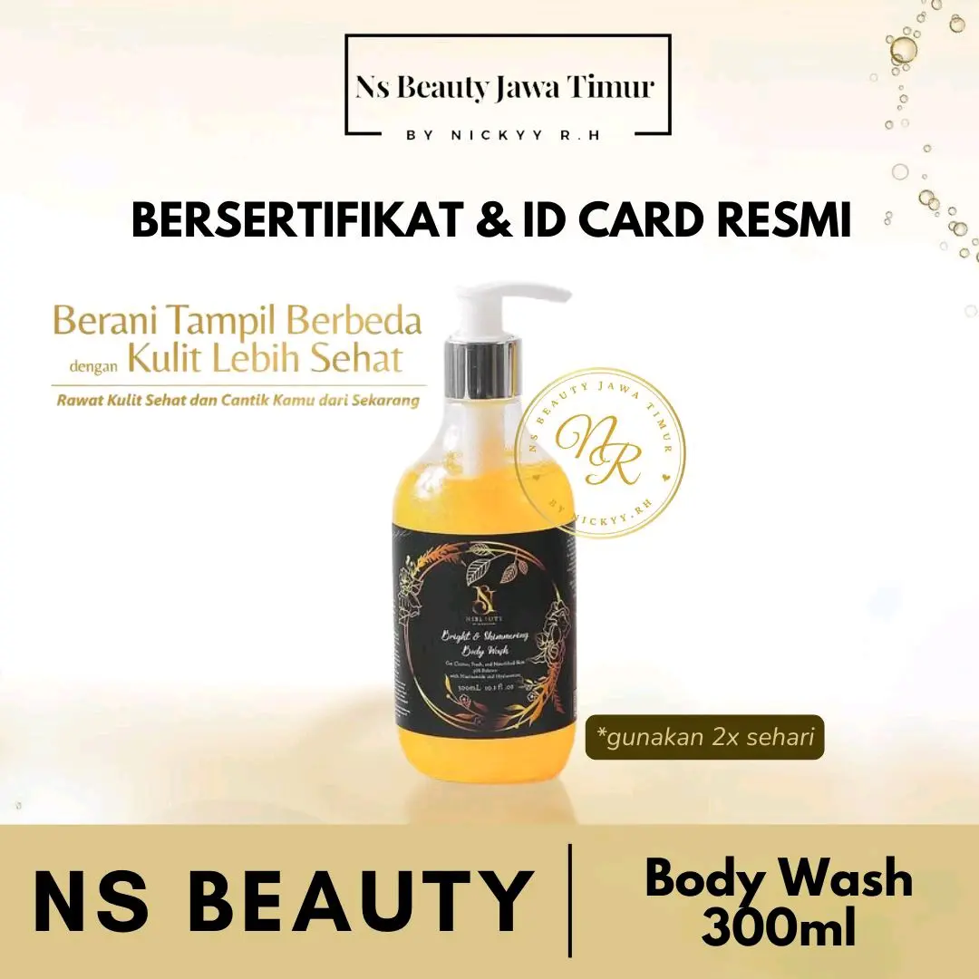 Sabun Badan Ns Beauty 300ML Mencerahkan Dan Melembabkan Kulit