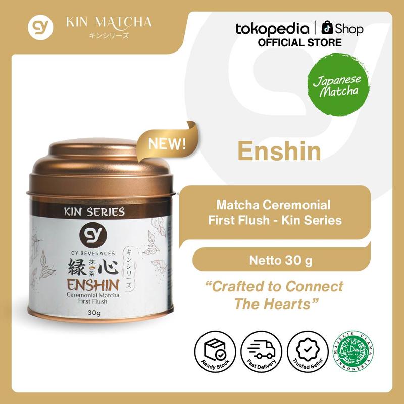 Kin Matcha Enshin Ceremonial Grade Matcha Powder 30g - Shop | Tokopedia