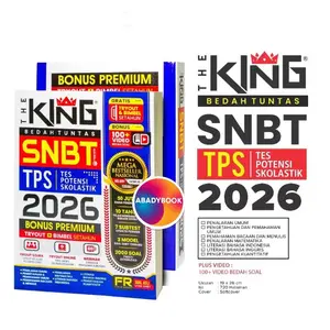 BUKU LENGKAP KING SNBT TPS 2026 terbaru