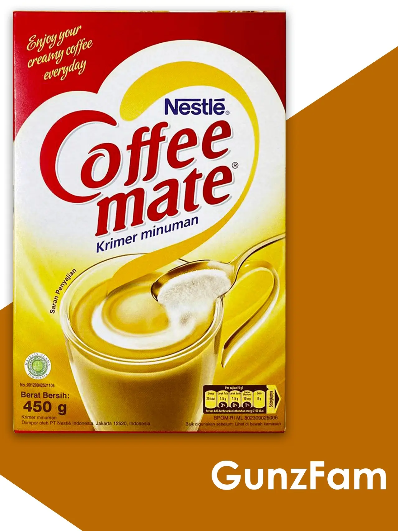 Nestle Coffee Mate Creamer Krimer 450gr By Nestle Professional