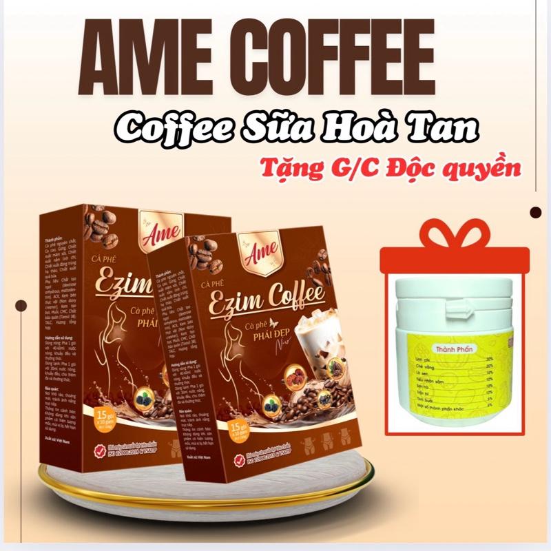    CƠ ĐỊA KHÓ    EzimCoffee - Combo Cà Phê Ezim NÂU Coffee & Trà Phan Tả Diệp New 15 gói x 10g Gừng Mâm Xôi Nấm Linh Chi Đòng Trung Hộ Thảo Sáng Tối 