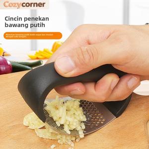 Tekan Bawang Putih, Perkakas Dapur Keluli Tahan Karat