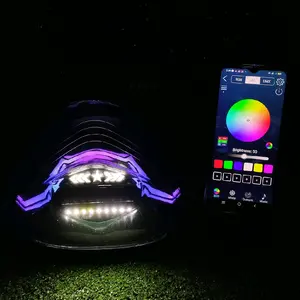 STOPLAMP LAZY 3D MIO SOUL KARBU : RGB APK LED LAMP VIA BLUETOOTH