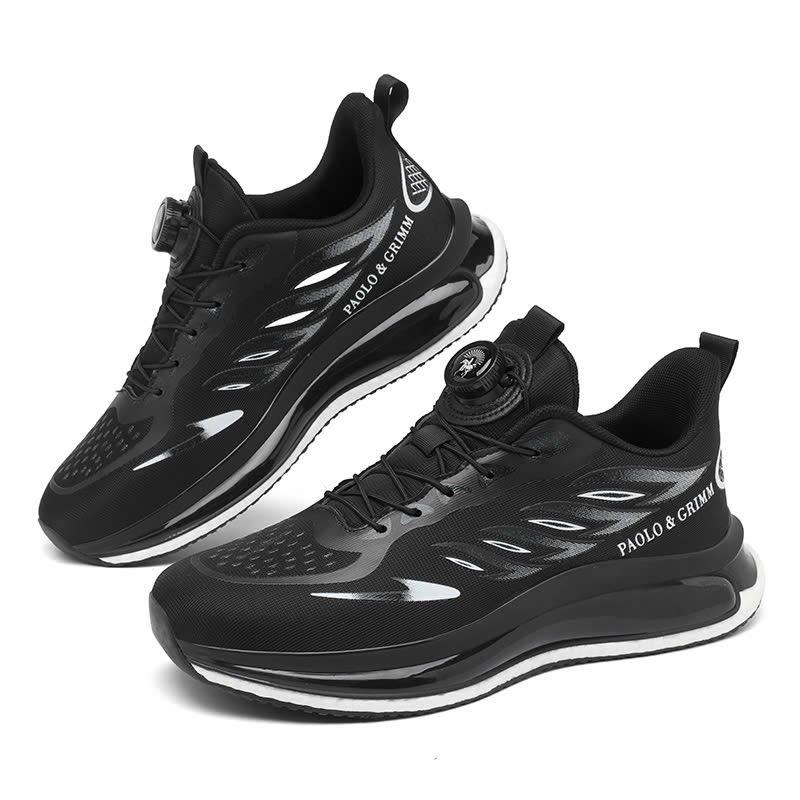 ĐẾ HẠT BOOST KHÔNG PHẢI XỐP Giày Thể Thao Nam Nữ Chạy Bộ Aerobic Đế Nhẹ KX-666 Đen full Sneaker Sport Tập Thể Dục Tập Chạy Bộ