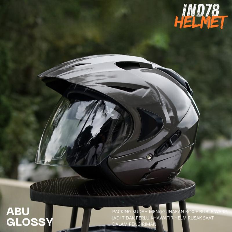 INK Helm JP8 Double Visor Half face SNI Motorcycle 4