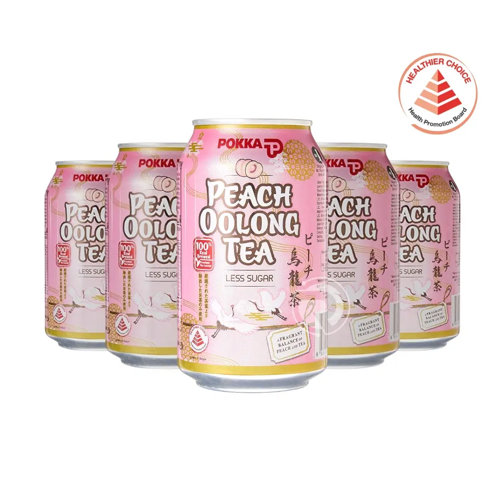 Pokka Peach Oolong Tea (300ml x 24 Cans)