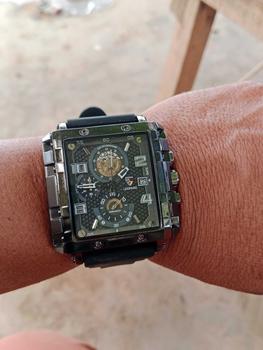 Product Review of CHRONO AKTIF JAM TANGAN PRIA COWOK ORIGINAL BERGARANSI BRAND LEOPARD DIKIRIM MENGGUNAKAN BOX Watches from 𝕵**𝕊 0