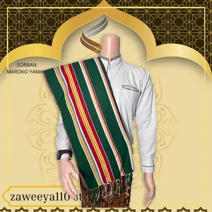 Rida Sorban Yaman motif salur solo warna