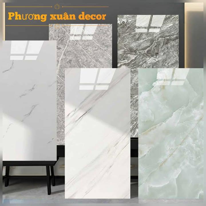 combo 150 - tặng 1 trai keo Miếng dán tường giả đá thạch anh kích thước 30x60cm xốp dán tường nhựa dán tường.