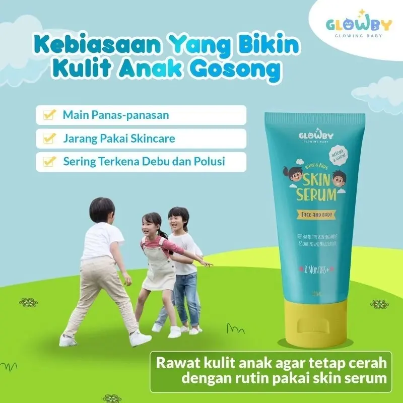 GLOWBY Skin Serum Lotion 100 ml Pencerah Tubuh