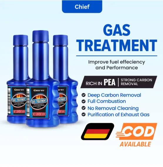 Chief Gas Treatment Carbon Cleaner Fuel Additives Deposit Gasoline ...
