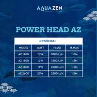 Gambar AQUAZEN Pompa Celup Akuarium Power Head AZ -1600 Flow 1500 L/H Dengan Daya 12 w dari AquaZen.ID Kota Administrasi Jakarta Barat 5 Tokopedia