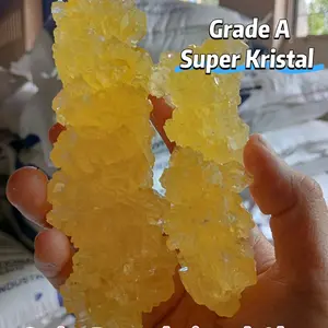 Gula Batu Kristal Kuning Cap Teko 1000gr Super Kristal Pemanis Teh Kopi dan Herbal Tradisional Minuman Sehat dan Berkualitas Sugar