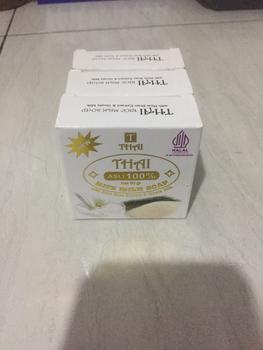 Product Review of ISI 3 PCS SABUN THAI RICE MILK THAI SABUN BERAS ISI 3 Membersihkan Mencerahkan Soap from R**y b**s 0
