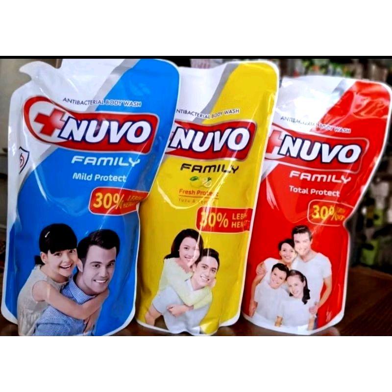 Nuvo Family Sabun Cair 825 Ml - Perlindungan Maksimal Kulit - Membersihkan, Perawatan 1