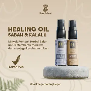 Hegar Natural - Healing Oil Sabah & Kalalu 20ml Minyak Rempah Herbal Balur untuk Merawat Kesehatan