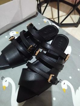 Product Review of CRN RASYA Sepatu Sendal Mules Wanita 3cm from t**s 0