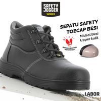Gambar Safety Jogger Works Labor S3 Mid Sepatu Pekerja Proyek Steel Tocap Nitrile Outsole - 40 dari bigowner Kota Medan 1 Tokopedia