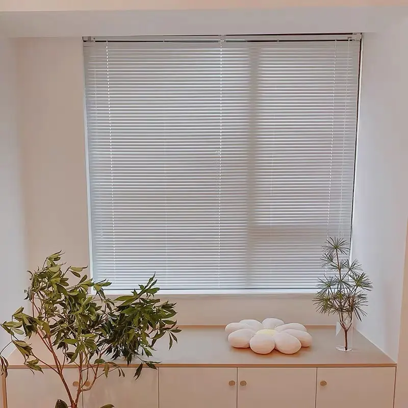 Tirai 60x180 cm Blinds 25mm - Putih Tirai penutup kerai Hordeng Curtain Jendela