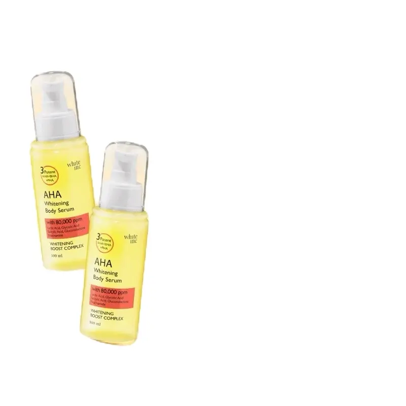 BELI 1 GRATIS 1 WHITENINC AHA Body Serum Whitening & Moisturising Hand Body Lation Serum