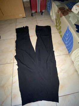 Product Review of SIVALI Bonnie Cargo Pants - Highwaist Loose Cargo - Celana Kargo Wanita - Baggy Pants Panjang Polyester Kulot Casual Hitam Kantor Kantor Formal Kerja Kerja Kerja Basic Karet from h**5 1