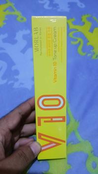 Product Review of MORLAB - PAKET COMBO BRIGHT ( 1 PCS MORLAB V10 VITMANIN TONE UP CREAM + 1 PCS NOURISHING BRIGHT GLOW MIST ) BPOM from s**1 1