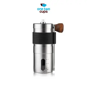 One Two Cups Alat Penggiling Kopi Manual Coffee Grinder Adjustable - ZX-A65