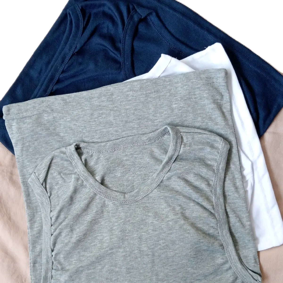 kaos yukensi pria 3pcs kaos dalam pria dewasa one size BB 45-85 Katun