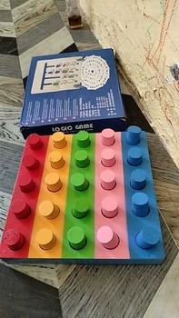 Product Review of Papan permainan pasak susun Mainan edukasi anak from K**a 1