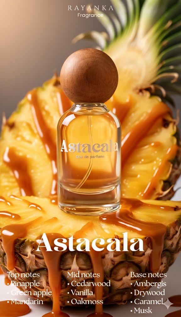 Rayanka Fragrance - Astacala Eau de Parfume Aroma Nanas Karamel Segar | Parfum Minyak Wangi Wanita Pria Tahan Lama
